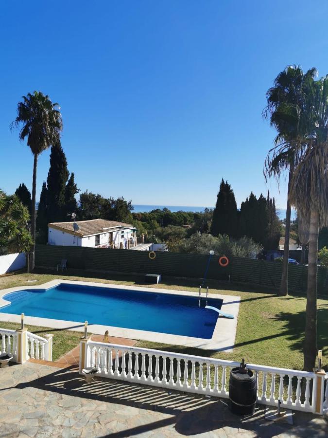 Villa grande piscine 5 min de la mer Málaga Exterior foto